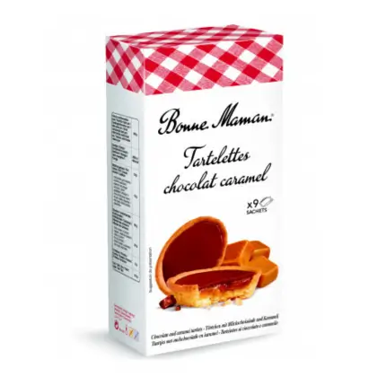 Bonne Maman Tartelettes Chocolat Caramel 135g