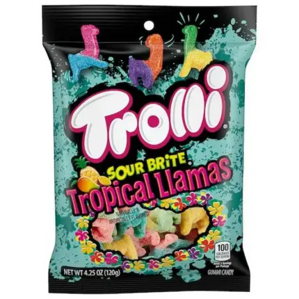 Trolli Sour Brite Llamas 120g