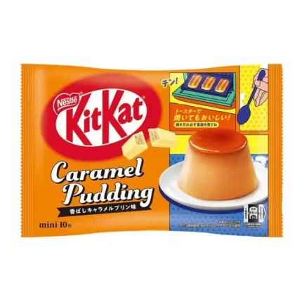 Kit Kat Mini Caramel Pudding