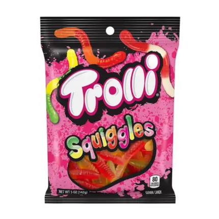 Trolli Peg Bag Squiggles 142g