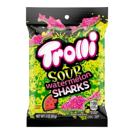 Trolli Sour Watermelon Sharks 85g