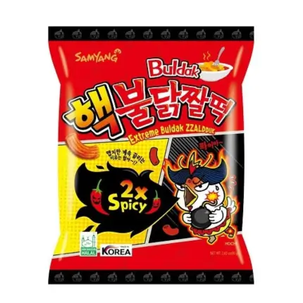 Samyang Zzaldduk 2xSpicy Extreme Snack 120g