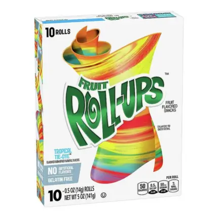 Fruit Roll Ups Tropical Tie Dye 141g