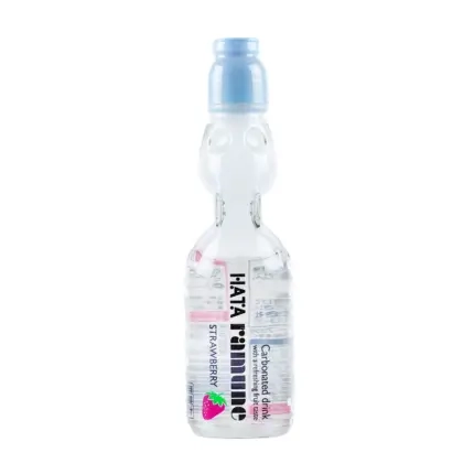 Hata Ramune Clear Strawberry 200ml
