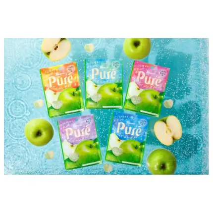 Kanro Pure Gummy Green Apple 52g
