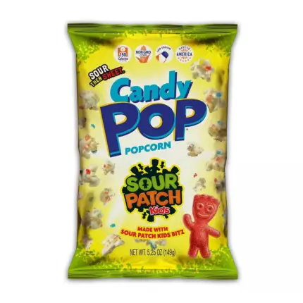 Candy Pop Sour Patch Popcorn 149g