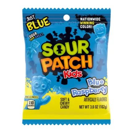 Sour Patch Kids Blue Raspberry 102g