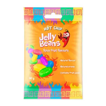 Hot Chip Spicy Jelly Beans 60g