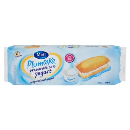 Midi Plumcake Yogurt 210g