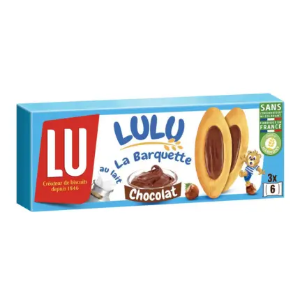 Lulu La Barquette Chocolate 120g
