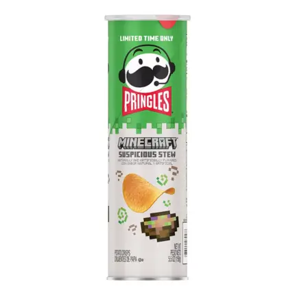 Pringles Minecraft Suspicious Stew 156g