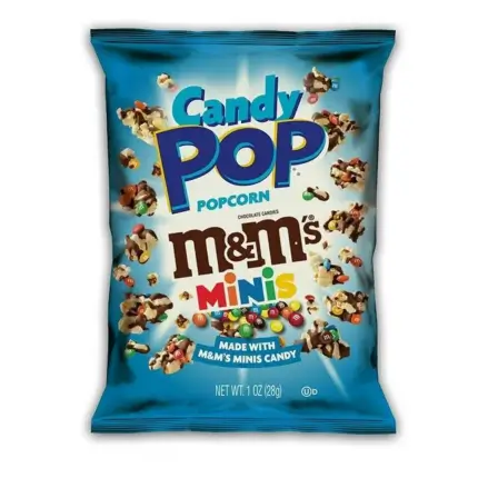 Snack Pop Popcorn M&M 28g