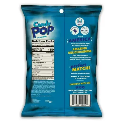 Snack Pop Popcorn M&M 28g