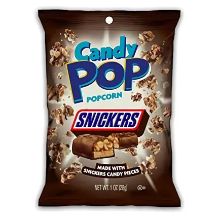 Snack Pop Popcorn Snickers 28g