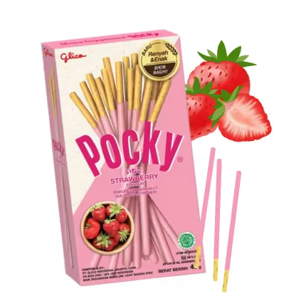 Glico Pocky Strawberry 45g