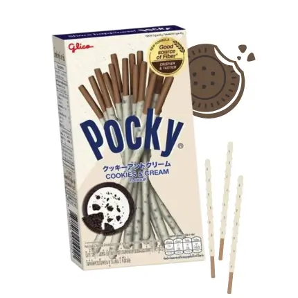 Glico Pocky Cookies and Cream 40g