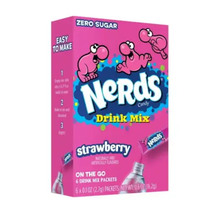 Nerds Drink Mix Strawberry 18g
