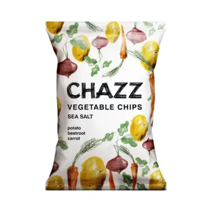 Chazz Vegetable Chips with Sea Salt 75g