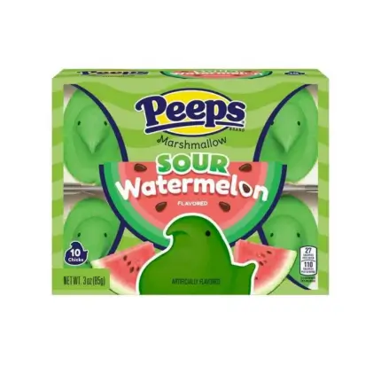 Peeps Marshmallow Sour Watermelon Easter 85g