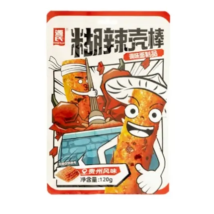 Genji Latiao Spicy Gluten Snack 120g