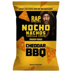Rap Snacks Snoop Dogg BBQ Cheddar Nachos 71g