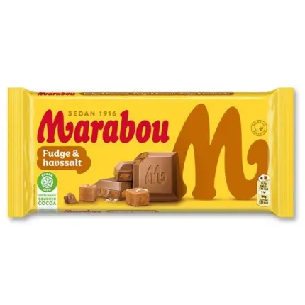 Marabou Fudge Havssalt 185g