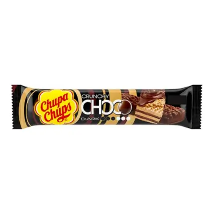 Chupa Chups Crunchy Choco Dark 27g