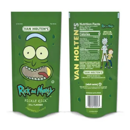 Van Holten's Rick and Morty Pickle Rick 196g