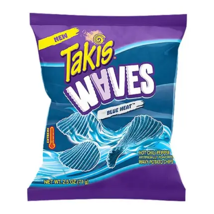 Takis Waves Blue Heat 71g