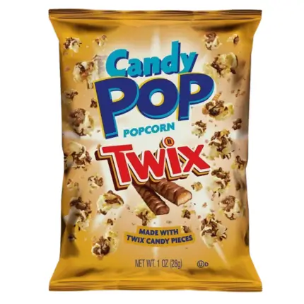 Candy Pop Popcorn Twix 28g