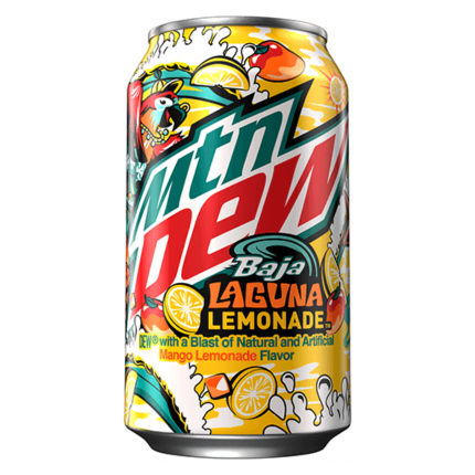 Mountain Dew Laguna Lemonade 355ml