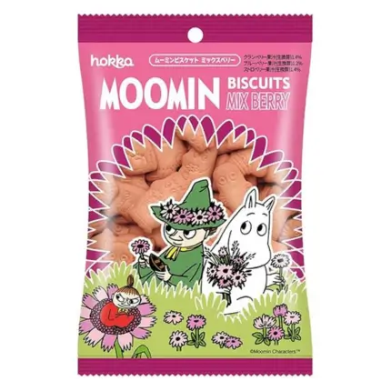 Hokka Moomin Biscuits Berry Mix 60g