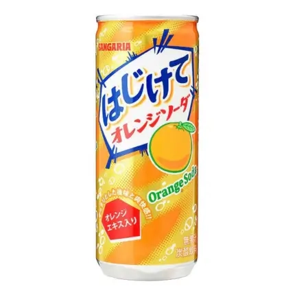 Sangaria Hajikete Orange Soda 250ml