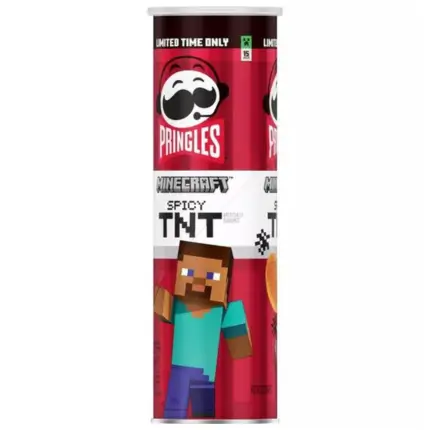Pringles Minecraft Spicy TNT 156g