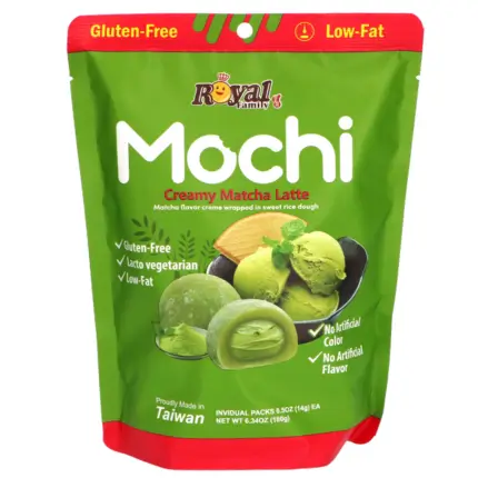 Royal Family Mochi Matcha Latte