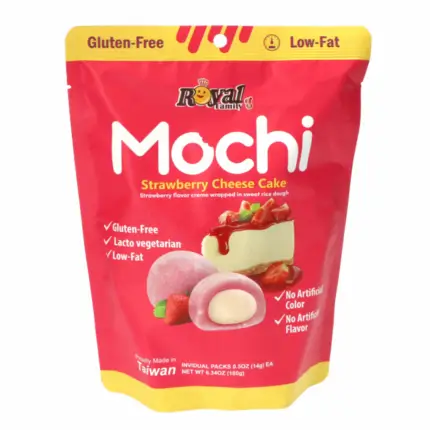 Royal Family Mochi Strawberry Cheese Cake