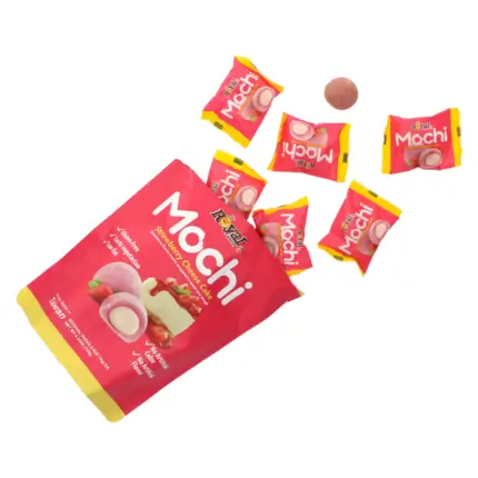 Royal Family Mochi Strawberry Cheese Cake
