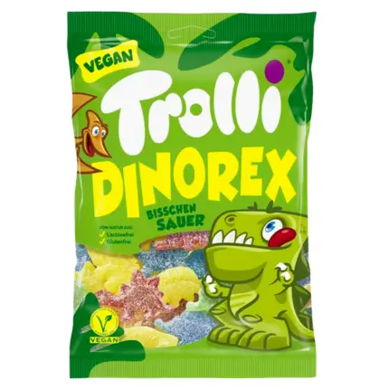 Trolli Dinorex Xtra Sour Vegan 150g