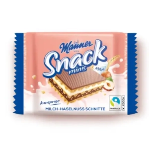 Manner Milch Haselnuss Snack 25g