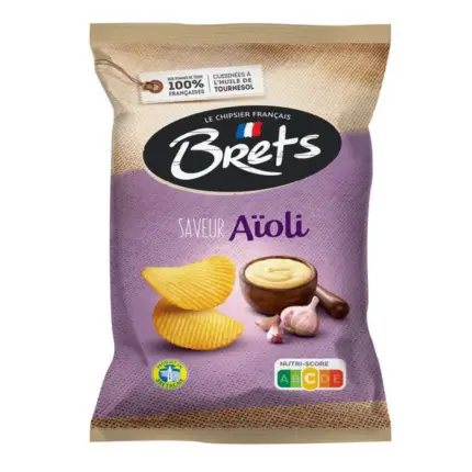Bret's Chips Garlic Sauce Aioli 125g