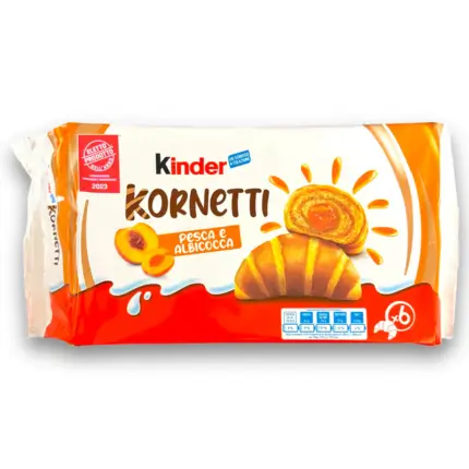 Kinder Kornetti Pesca e Albicocca 252g
