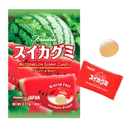 Kasugai Watermelon Gummy Candy 107g
