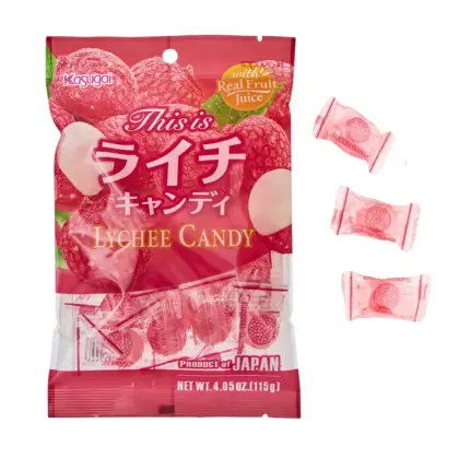 Kasugai Lychee Candy 115g