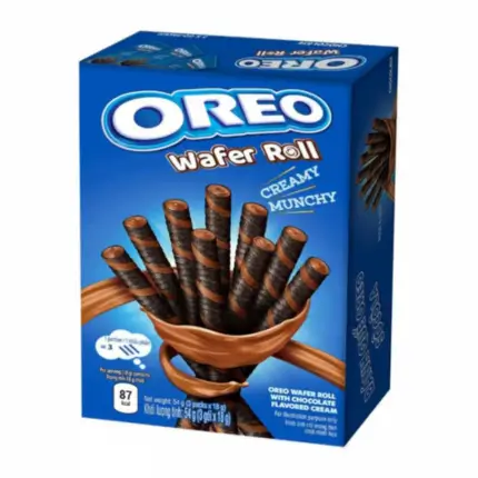 Oreo Wafer Rolls Chocolate 54g