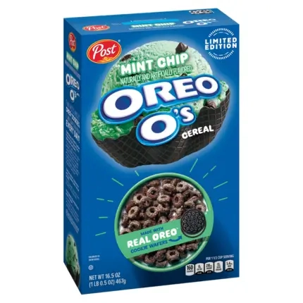 Oreo O's Mint Chocolate Chip 468g