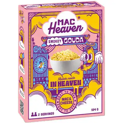 Mac Heaven Mac & Cheese Smokey Gouda 184g