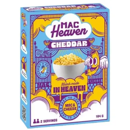 Mac Heaven Mac & Cheese Cheddar 184g