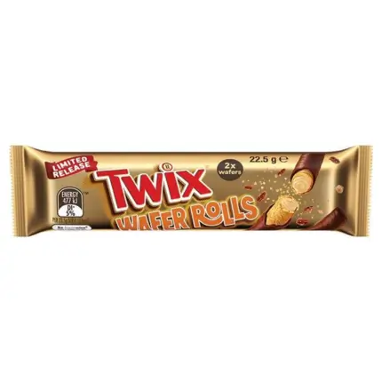 Twix Wafer Rolls 23g