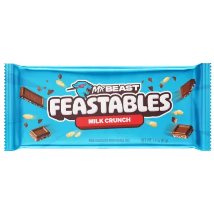 Feastables MrBeast Crunch Chocolate 35g