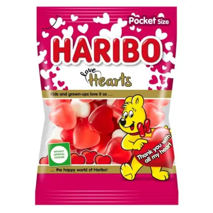 Haribo Love Hearts 100g